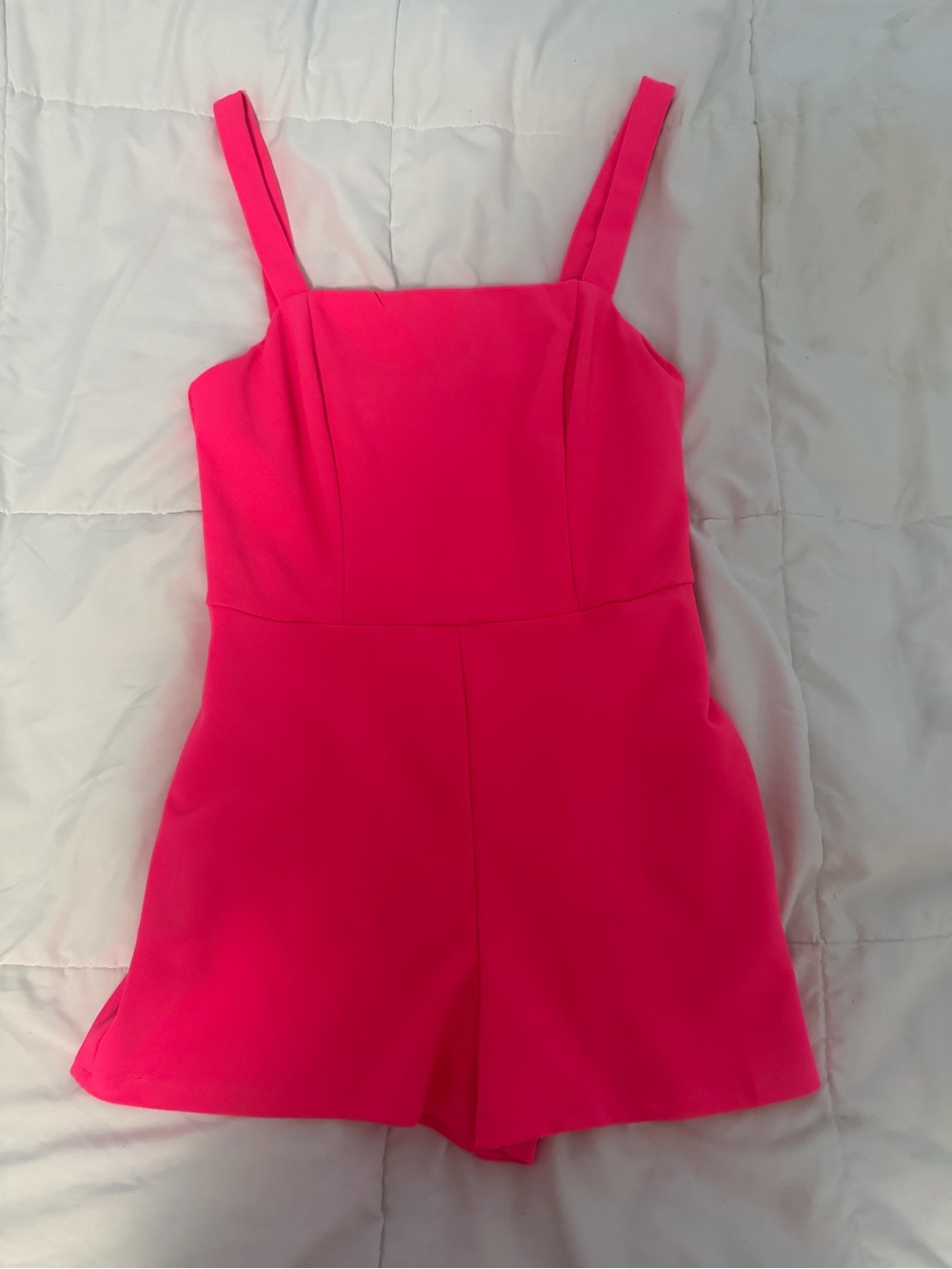 Women’s Hot Pink Romper Shorts